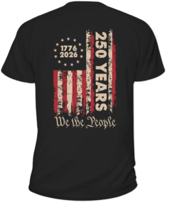 Alternative view of 250th Anniversary We The People - T Shirt