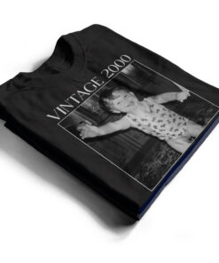 Alternative view of Custom Photo Vintage Image And Year - Personalized T Shirt