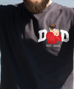 New Dad New Mom And Baby - Personalized T Shirt